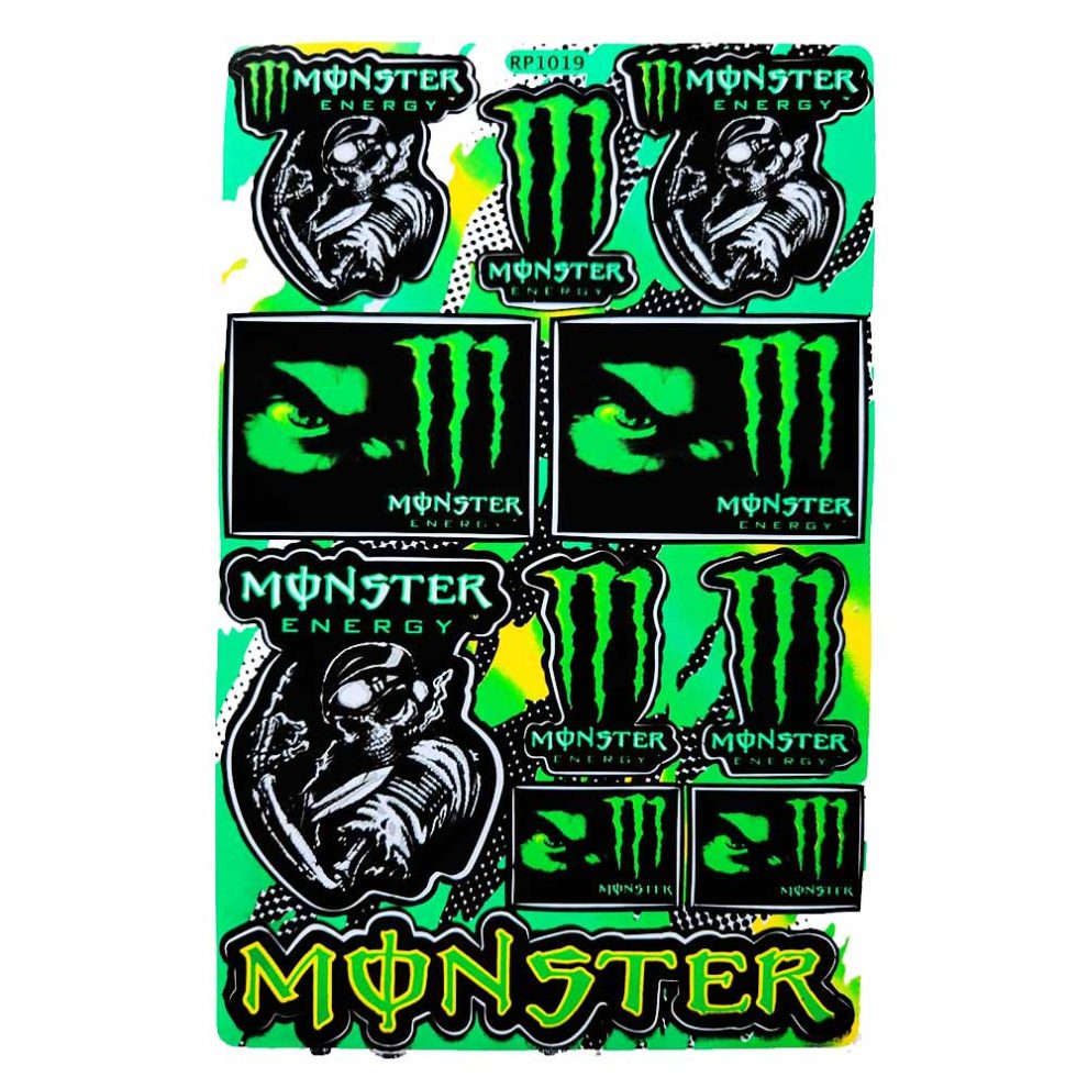 Sticker Set Monster Energy – XLsticker